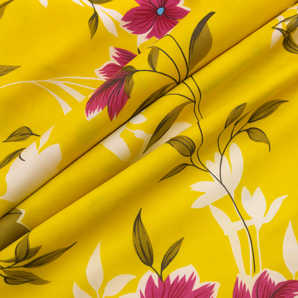 Digital Printed 2 piece Suit Unstitched polo cotton