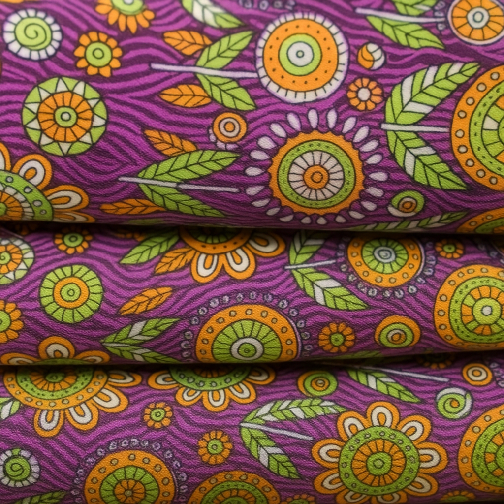 Digital Printed 2 piece Suit Unstitched polo cotton