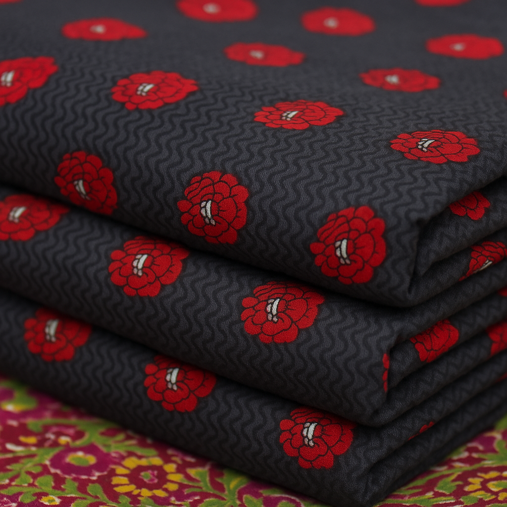 Digital Printed 2 piece Suit Unstitched polo cotton