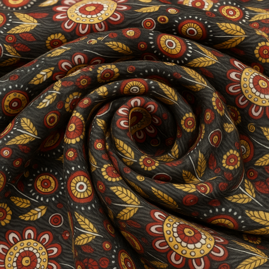 Digital Printed  2 piece Suit Unstitched polo cotton