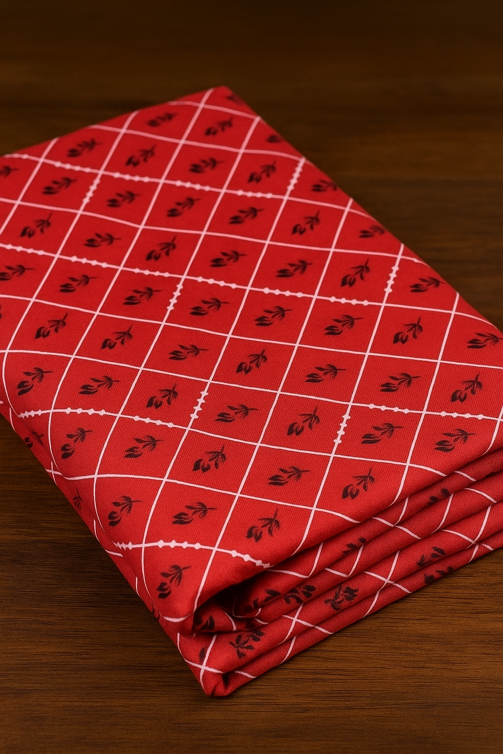 Digital Printed  2 piece Suit Unstitched polo cotton