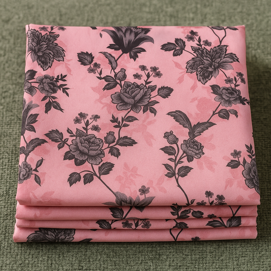 Digital Printed  2 piece Suit Unstitched polo cotton